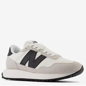 New Balance Women’s Gray and White Sneakers